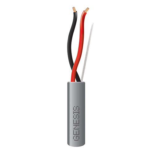 Genesis 21215509  16 AWG 2C Str Riser, Gray, 500 ft. Pull Box