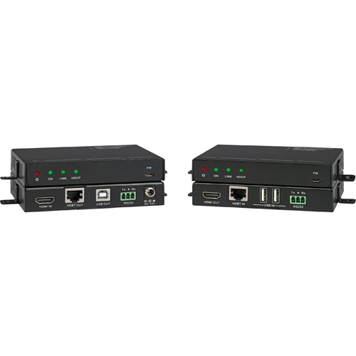 KanexPro 4K HDMI Extender Over HDBaseT 2.0 w/ USB 2.0