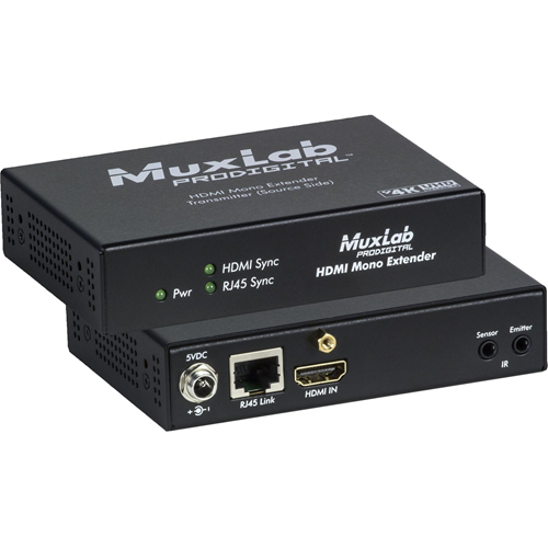 MuxLab HDMI Transmitter, HDBT, UHD-4K