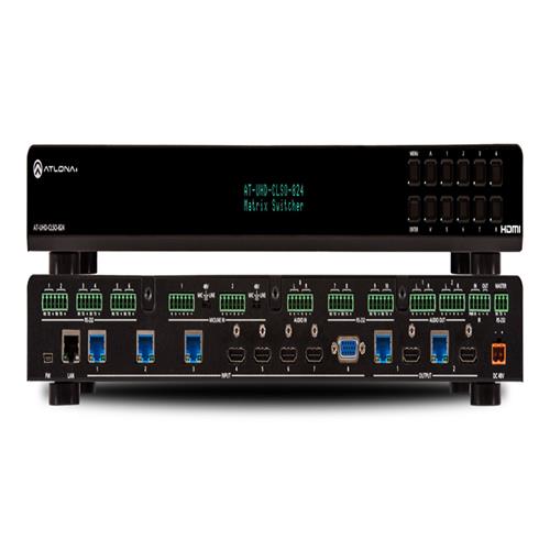 Atlona 4K/UHD 8×2 Matrix with HDBaseT and HDMI Outputs