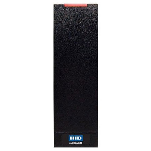 HID multiCLASS R15 Smart Card Reader, Se E, Wg, Pig, Blk, Hf Seos/Ma