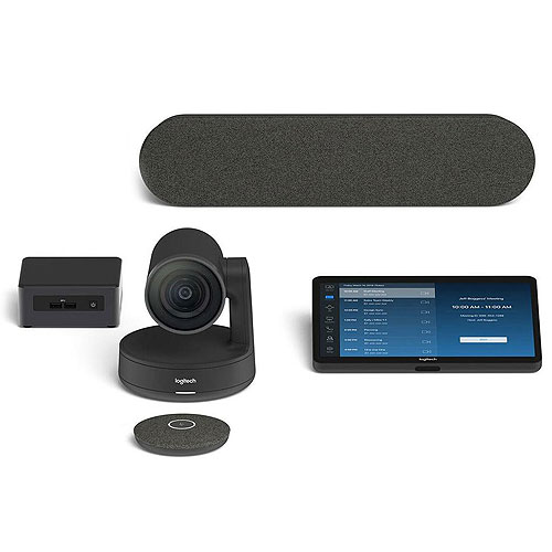 Logitech Tap Zoom Rooms Video Conferencing Medium Room Bundle (TAPZOOMMEDIUM)