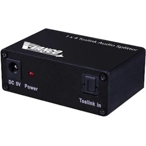 Vanco 1×4 Toslink Audio Splitter