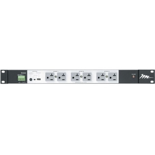 Middle Atlantic Multi-mount Rackmount Power, 16 Outlet, 20A, 3-Step Sequencing