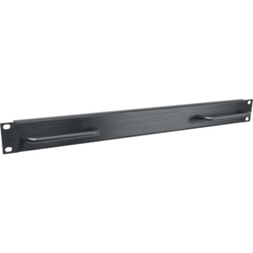 Middle Atlantic Blank Panel, 1 RU, Aluminum, Flanged w/Handles