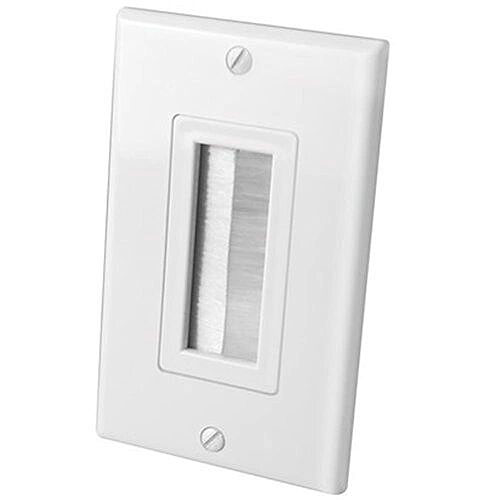 Vanco Mounting Plate for Gang Box, Mounting Box - White