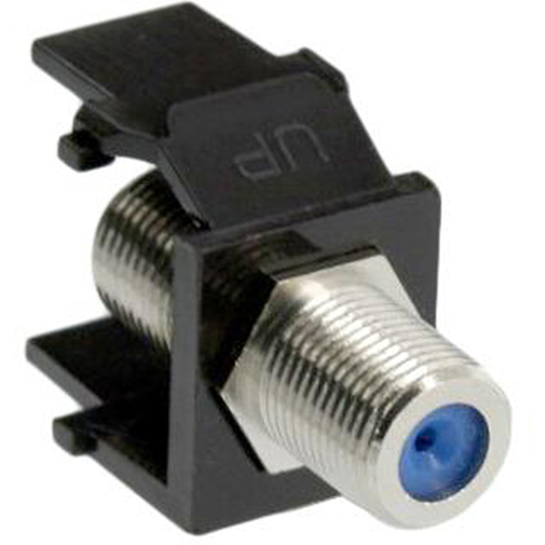 Leviton QuickPort Snap-In F-Type Adapter