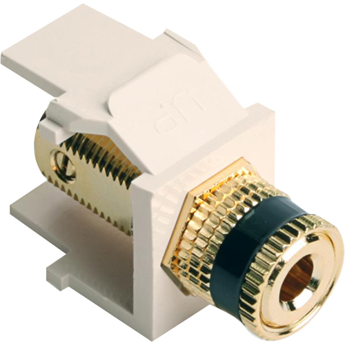 Leviton QuickPort 40833-BTE Binding Post Connector