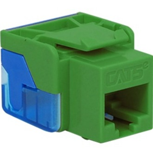 ICC Cat 5e, EZ, Modular Connector, Green