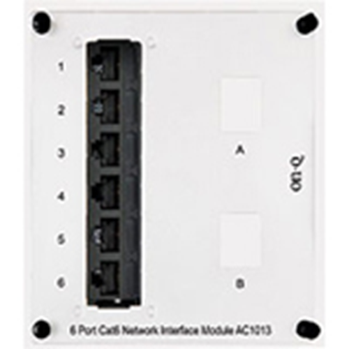 Legrand-On-Q 6-Port Cat 6 Network Interface Module