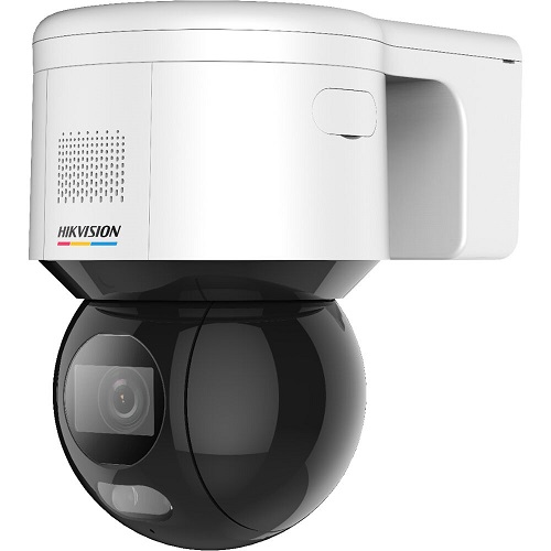 Hikvision DS-2DE3A400BW-DE ColorVu 4mp Outdoor Pan & Tilt Network Dome Camera w/Microphone and Speaker