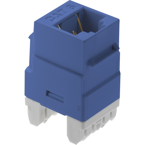 Legrand-On-Q RJ45 Cat 6 Keystone Insert, Blue (M20)