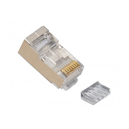 Platinum Tools Standard CAT6 Shielded, 2 Piece High Performance RJ45 Connectors