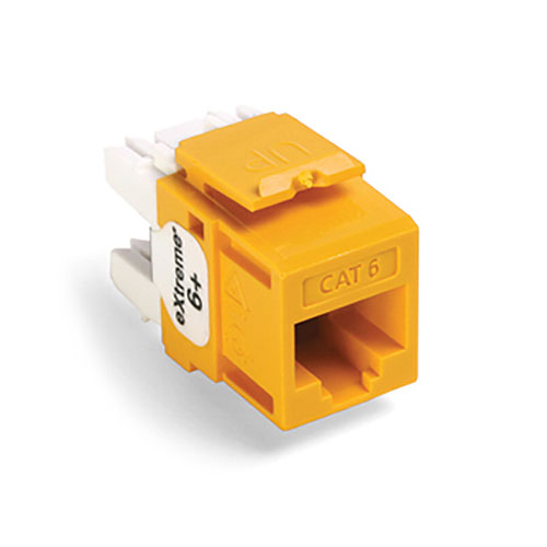 Leviton eXtreme 6+ Component-Rated Keystone Jack