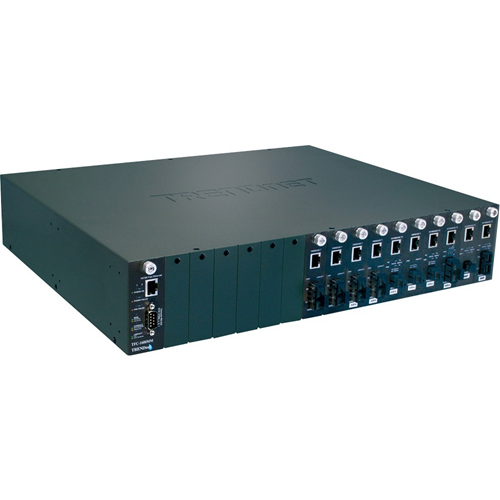 TRENDnet TFC-1600 16-Bay Fiber Converter Chassis System