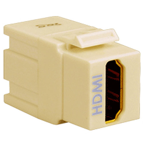 ICC IC107HDMIV HDMI Modular Coupler in HD Style, Ivory