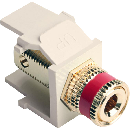 Leviton QuickPort 40833-BTR Binding Post Connector