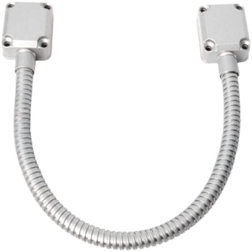 Seco-Larm Armored Door Cord - Die-cast Aluminum End Caps, 17