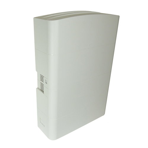 On Wall Mounted Plastic Enclosure W/ 1 Lid & 6 R