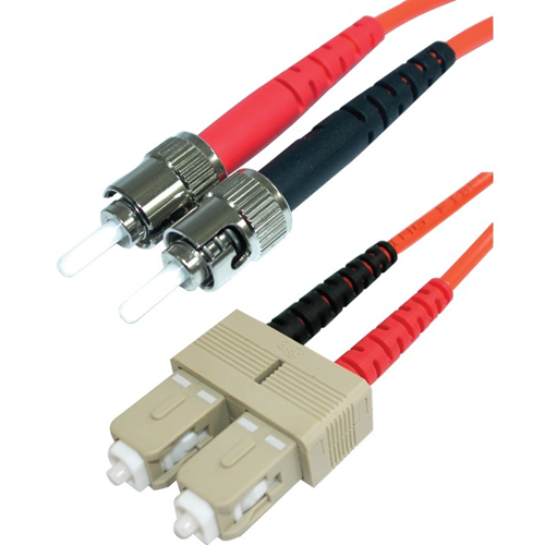 Lynn Electronics 2 Meter SC/ST 62.5/125 Duplex Patch Cord