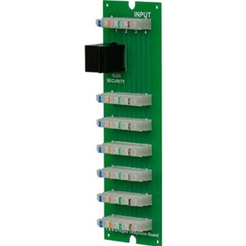 Legrand-On-Q 1x6 Telephone Board with RJ31x (for MDU enclosure)