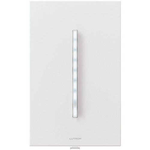 Lutron RRT-G5NEW Radio RA2 Clear Connect RF Technology Phase Selectable Dimmer, White