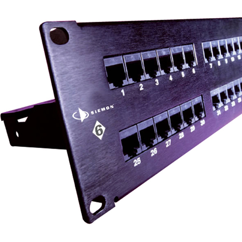 Siemon HD 48 Port Cat6 Network Patch Panel