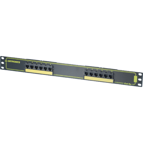 Ortronics Clarity 5E patch panel - 1U