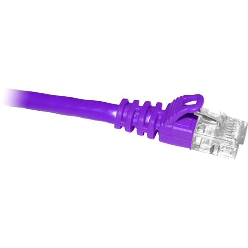 ClearLinks 5FT CAT6 550MHZ Purple Molded Snagless Patch Cable