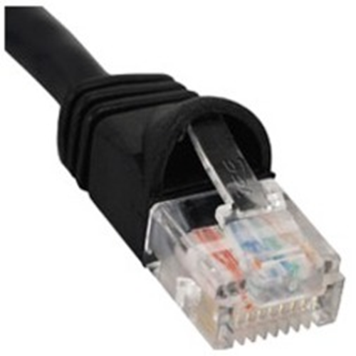 ICC Patch Cord, Cat 6 Molded Boot, Black