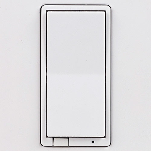 JASCO 46564 Z-Wave Plus In-Wall Smart Paddle Dimmer, White & Light Almond