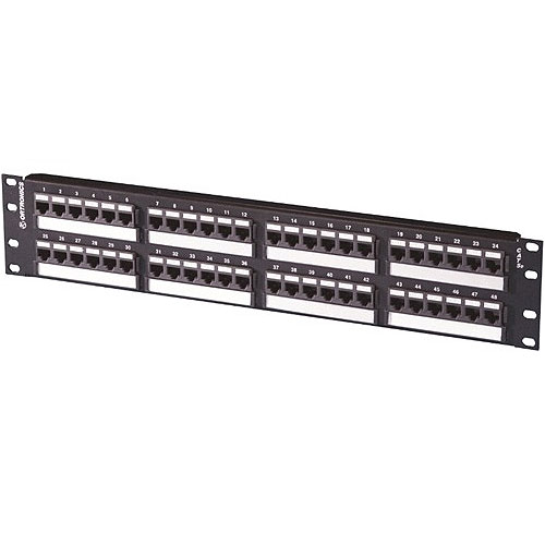 Ortronics 48 Port TechChoice Patch Panel, Cat6