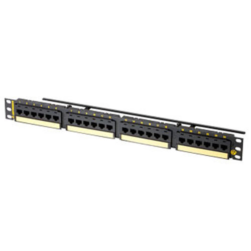 Ortronics Clarity Cat6a 24 Port Flat Panel