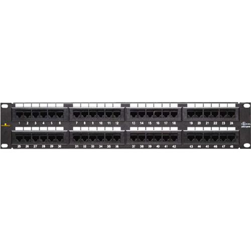 DataComm 20-5648 48-Port Cat6 Universal Network Patch Panel