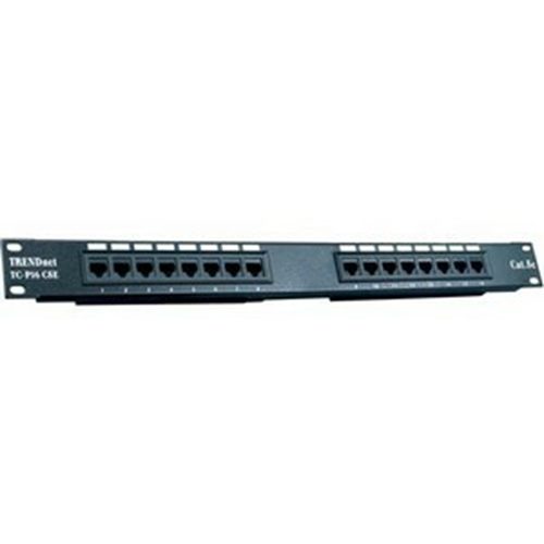 TRENDnet 16-Port Cat5e Network Unshielded Patch Panel