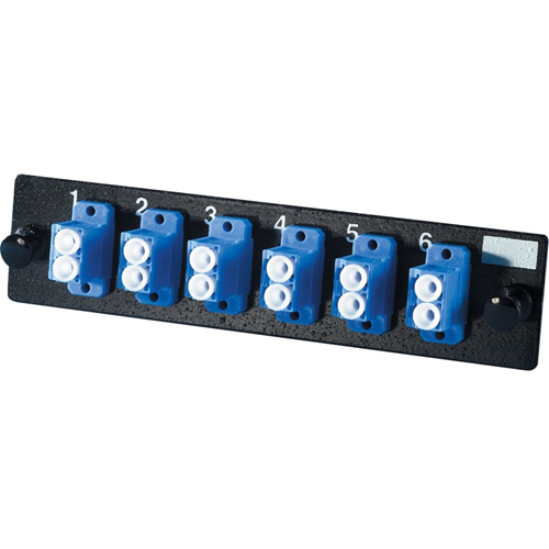 ORTRONICS 6PT PANEL LC DUPLEX SM