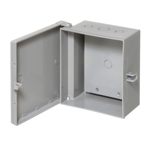 Arlington Heavy-Duty Non-Metallic Enclosure Box with Back Plate