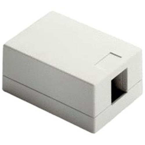 Legrand-On-Q Surface Mount Box, 1-Port, White