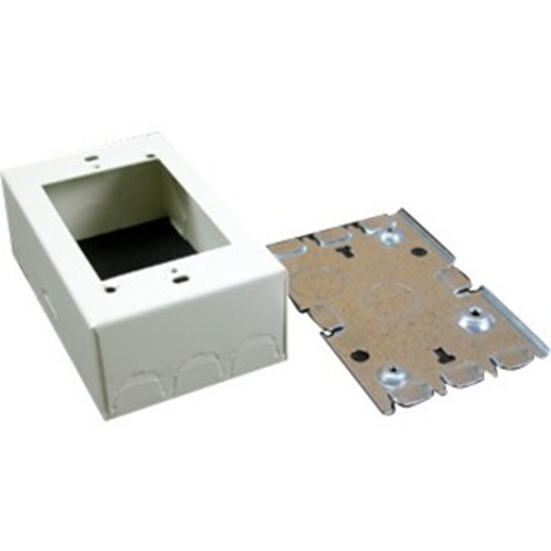 Wiremold 500/700 Single-Gang Switch and Receptacle Box Fitting