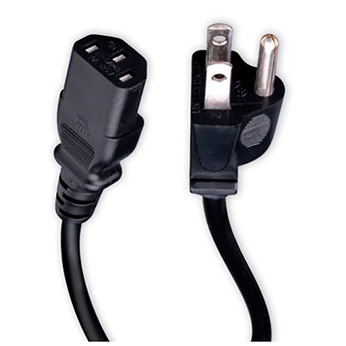 Power Cord 3c/18awg Svt 6ft