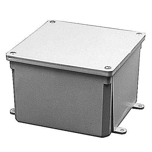 Carlon E989RRR-UPC Junction Box, Screw Cover, 6