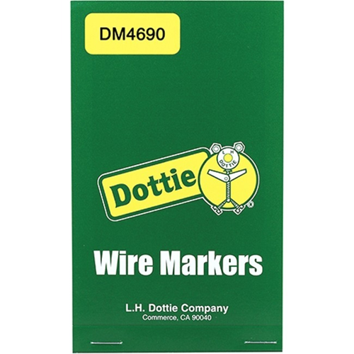 Wire Marker Books - Vinyl Cloth 46-90