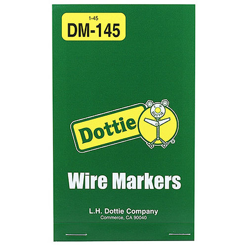 Wire Marker Book (1-45)