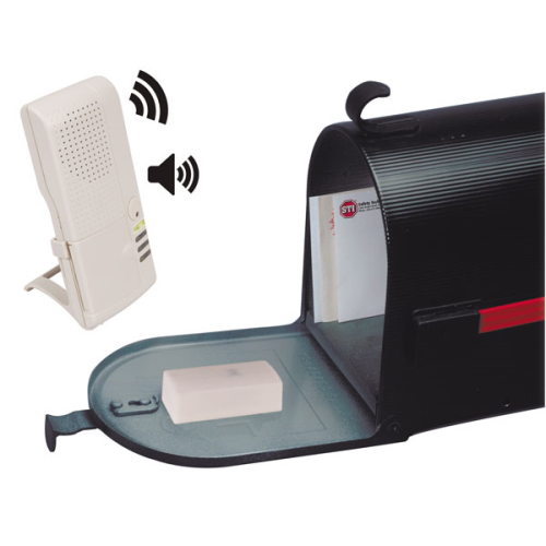 Safety Technology Wireless Mailbox Alrert W/4 Chan Voice Receiver