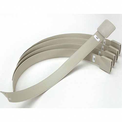 Stanley RoamAlert 804A1614 Wrist Strap, 8 3/4 in Length, 13/64 in Height, For Use With Roam Alert System, Gray, PK 5