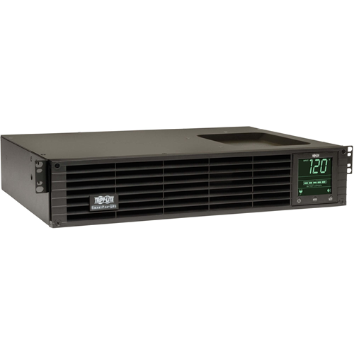 Tripp Lite UPS Smart 1500VA 1350W Rackmount AVR 120V Pure Sine Wave USB DB9 Preinstalled WEBCARDLX 2URM