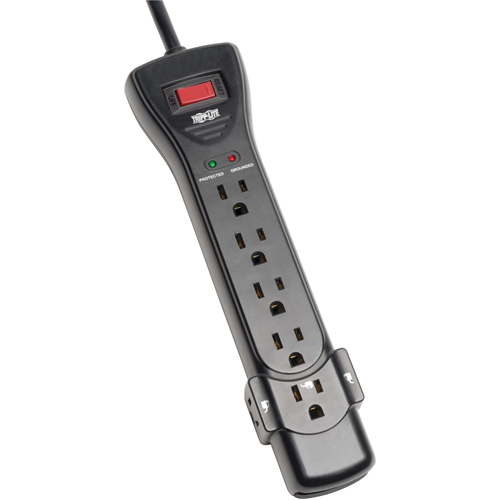 Tripp Lite Surge Protector Power Strip 120V 7 Outlet 7' Cord 2160 Joules Black