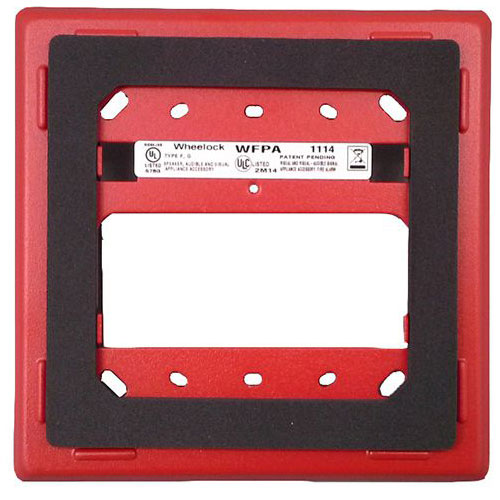 Outdoor Weatherproof Kit Plate Red