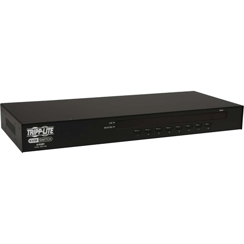 Tripp Lite 8-Port Rackmount USB / PS2 KVM Switch w/ On-Screen Display 1U