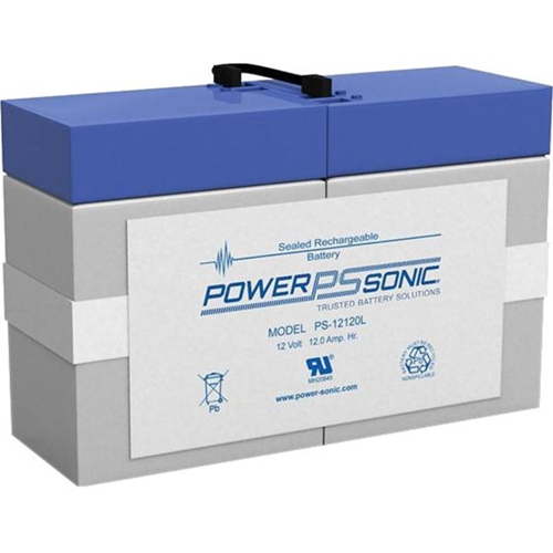 Power Sonic PS-12120L 12V 12Ah Rechargeable SLA Battery